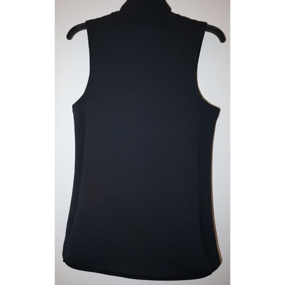 Nike 718910 010 Women's Sz S Black Therma-Sphere Max Full Zip Training Vest $155 - Picture 2 of 7